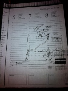 Mapa carabinero Marcos Martínez que le costo la vida