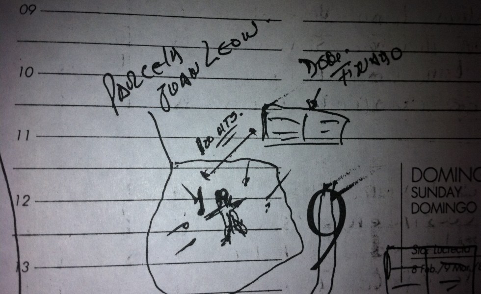 Paradero de jorge matute johns+carabinero+mapa+asesinado