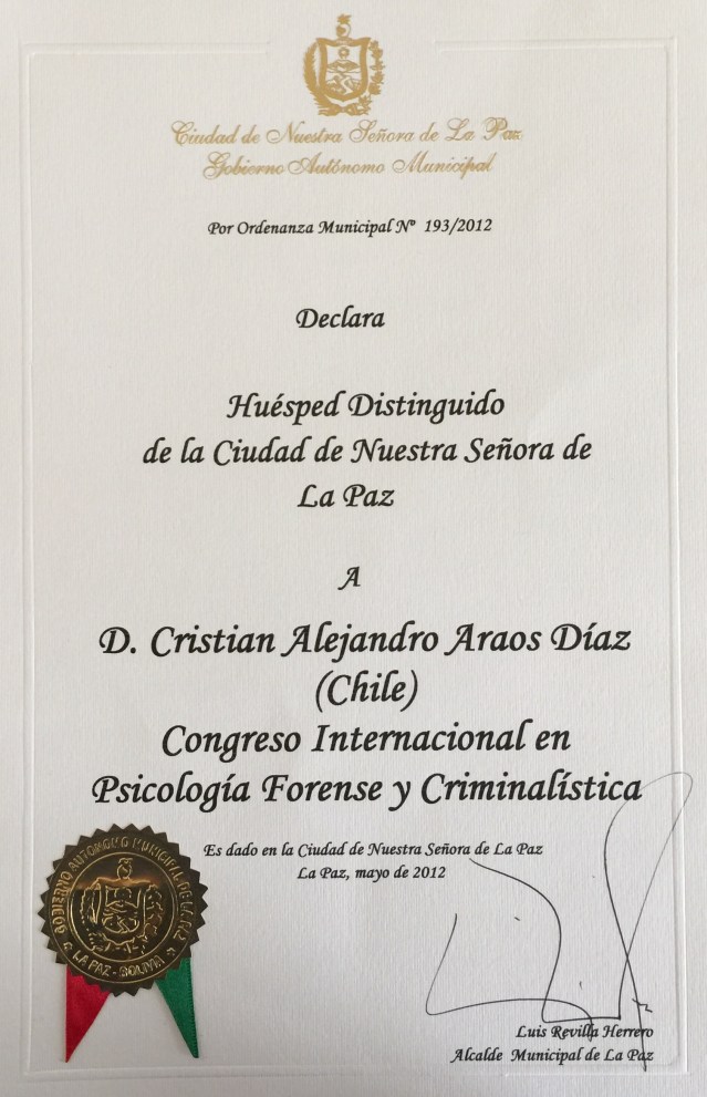 La Paz Bolivia Cristian Araos Diaz