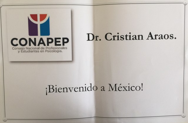 Bienvenida Cristian Araos Diaz